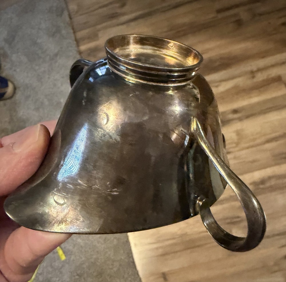 FISHER SILVER PLATED CREAMER / GRAVY ? K110