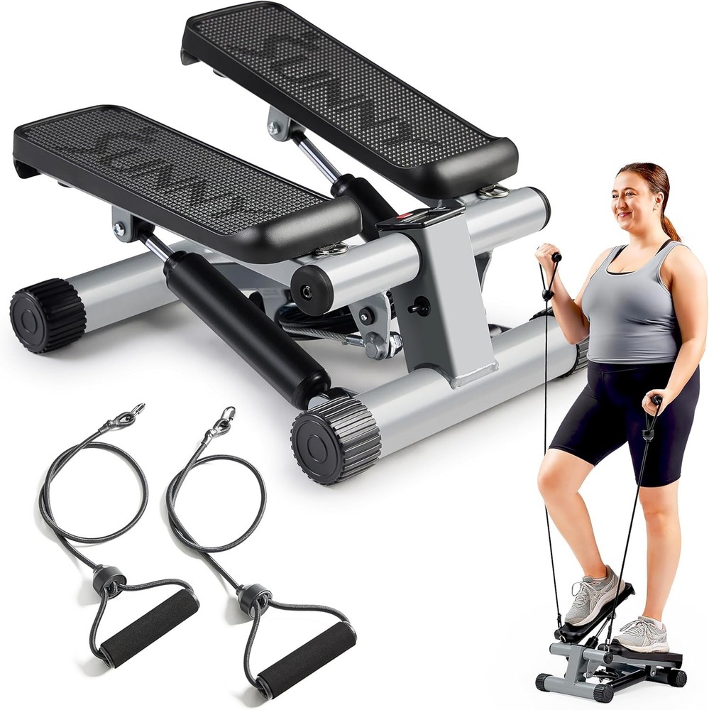 Sunny Mini Stepper - Compact Stair Step Workout Machine with 300 lb Capacity