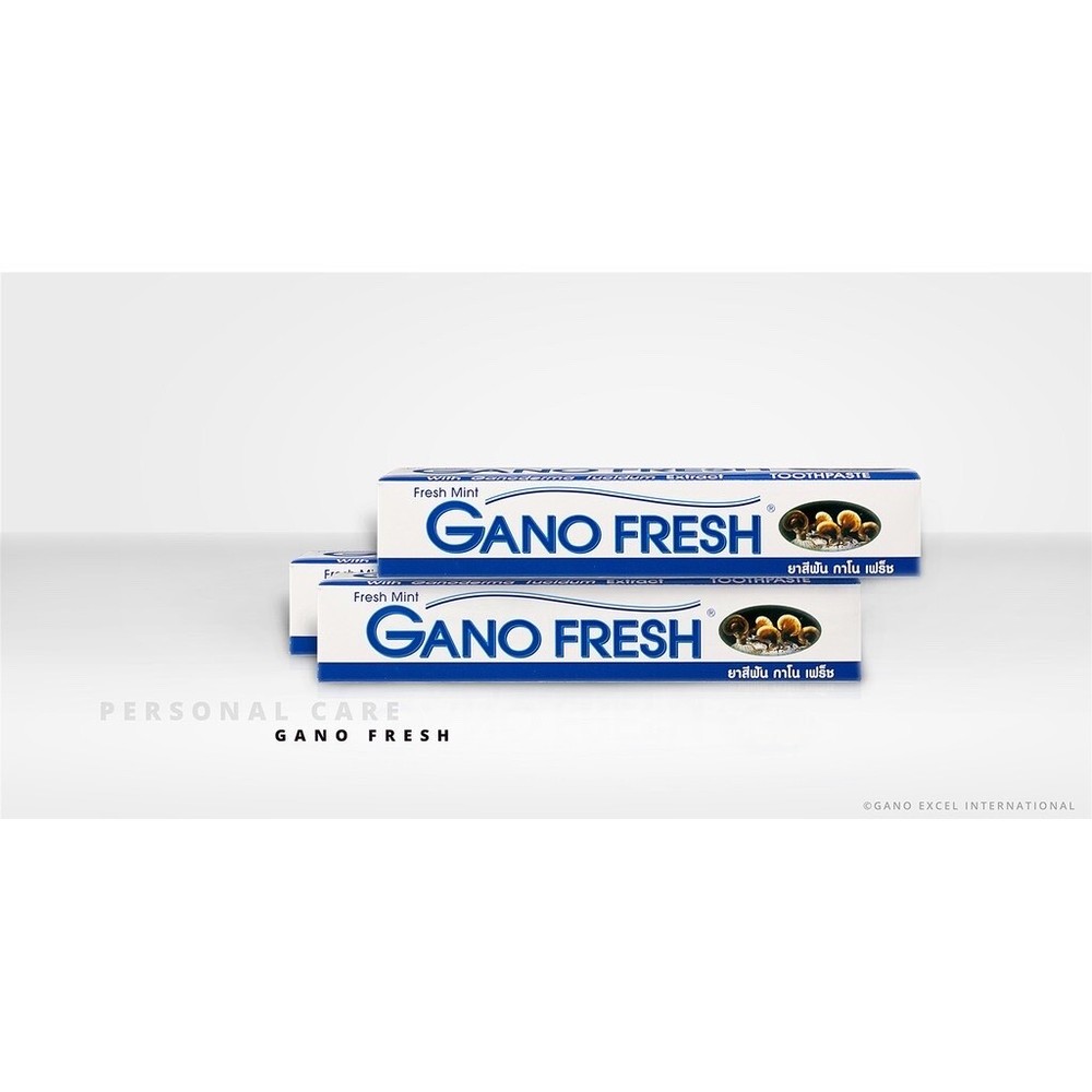 4 Boxes x 150g GANO EXCEL GANO FRESH TOOTHPASTE GANODERMA Free Shipping