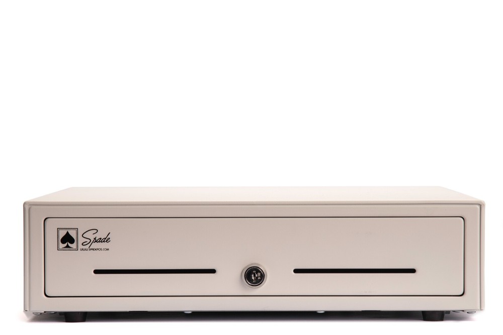 Spade POS Cash Drawer Regular White