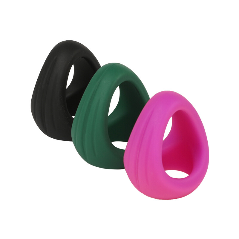 Male Ball-Scrotum-Stretcher-Ring-Penis-Stretcher Enhancer Delay-Ejaculation Ring