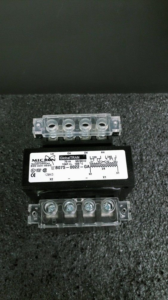 MICRON GloblaTRAN B075-0022-GA Control Transformer