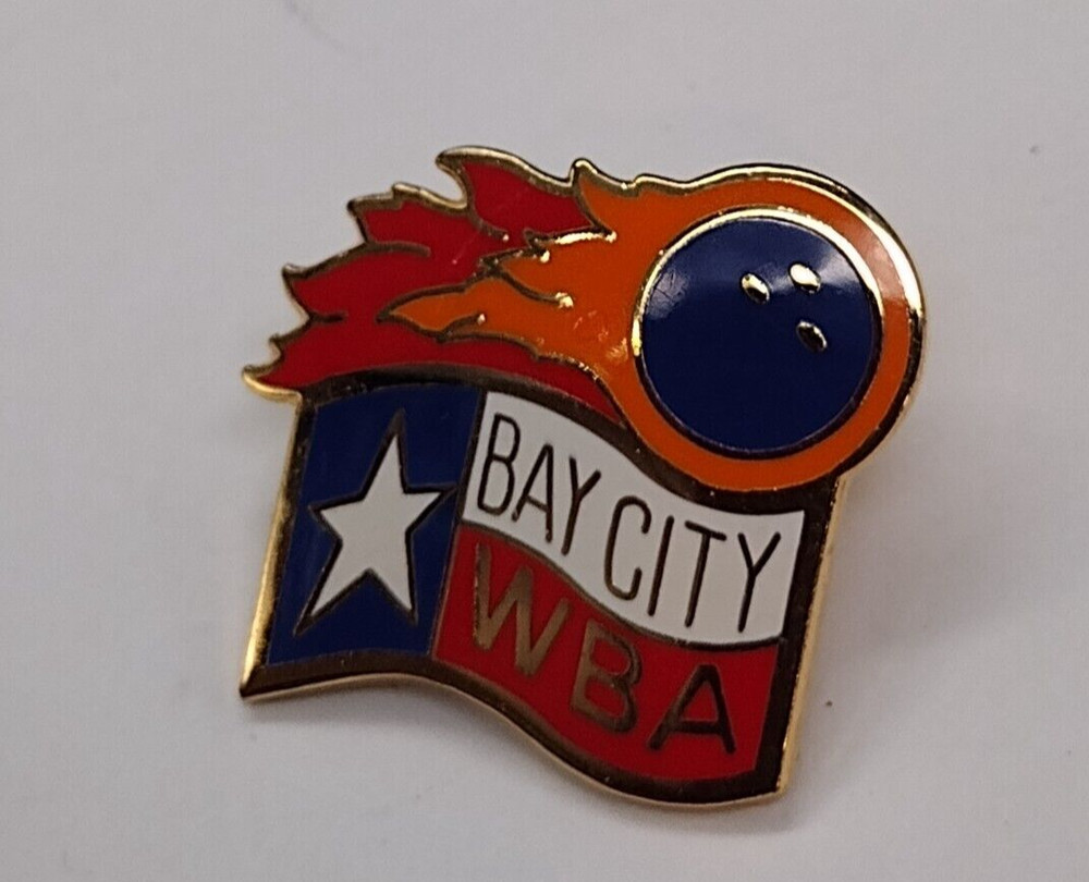Bay City WBA Bowling Lapel Pin