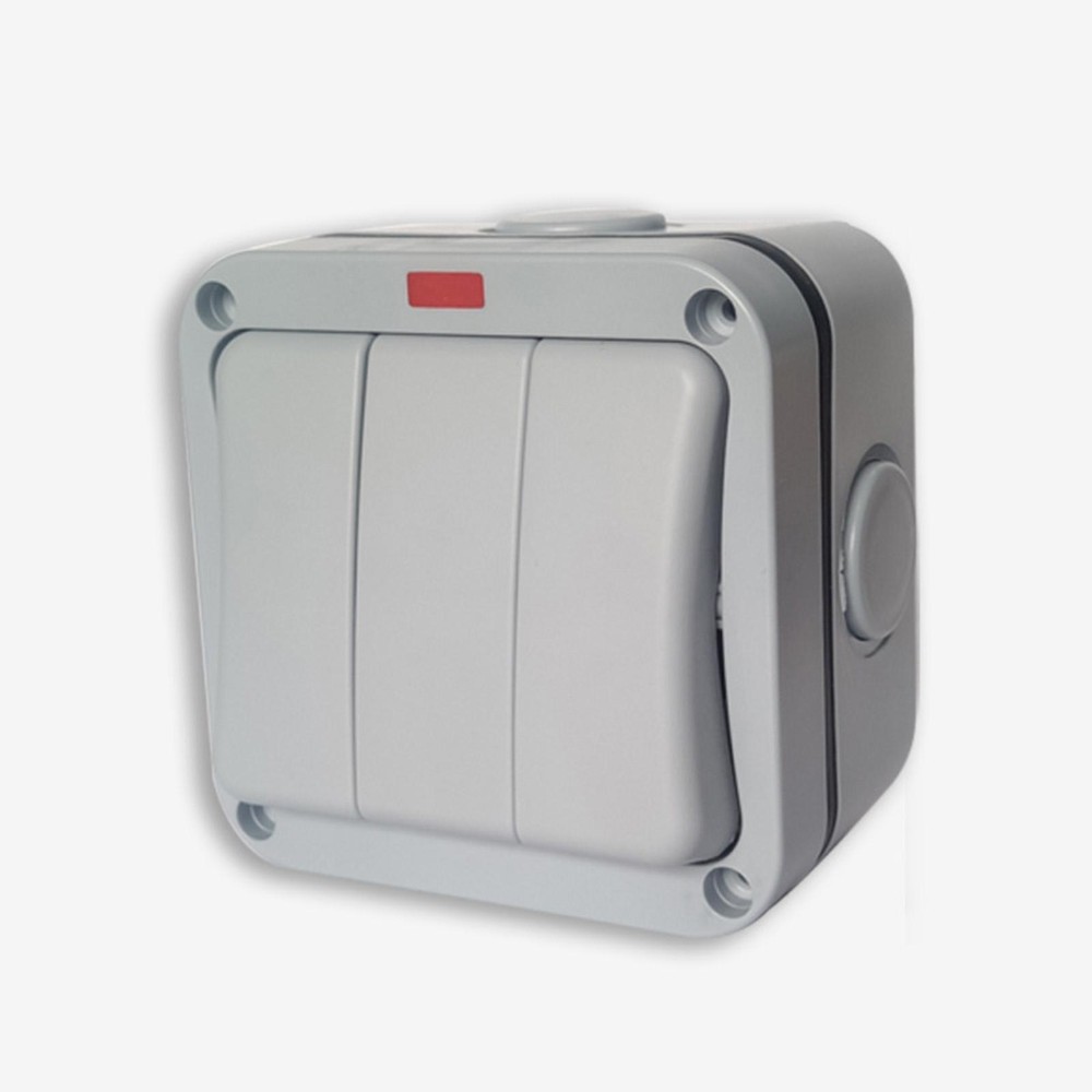 IP66 Waterproof Switch Electrical Switch Anti Fall Three Open Design PP Material