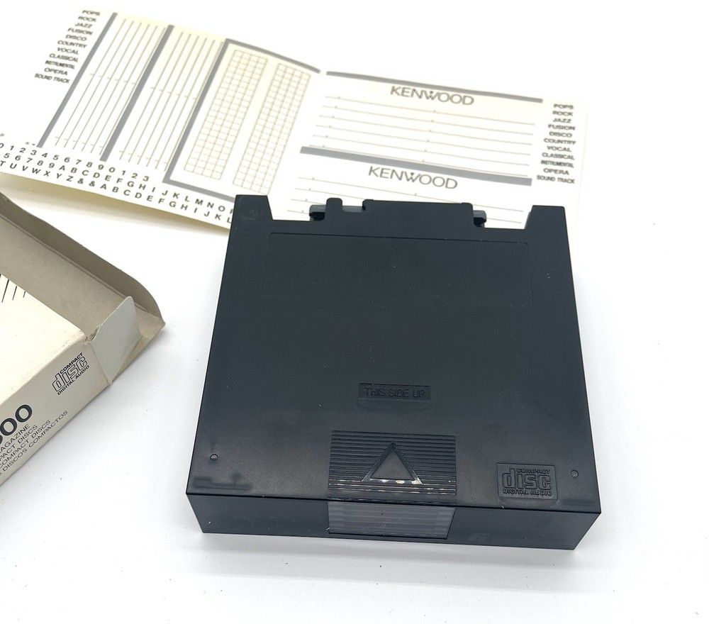Kenwood CDM-600 CD Changer 6 COMPACT DISC MAGAZINE