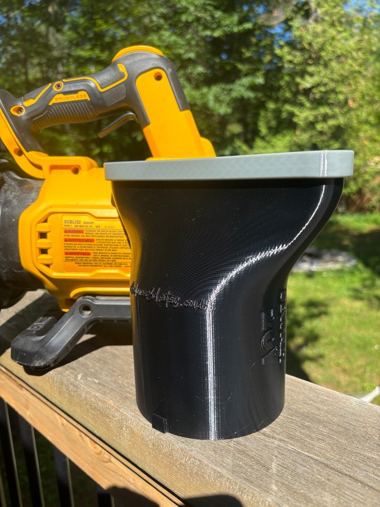 Compact Flat Short Nozzle For DeWalt 20V DCBL722 Leaf Blower
