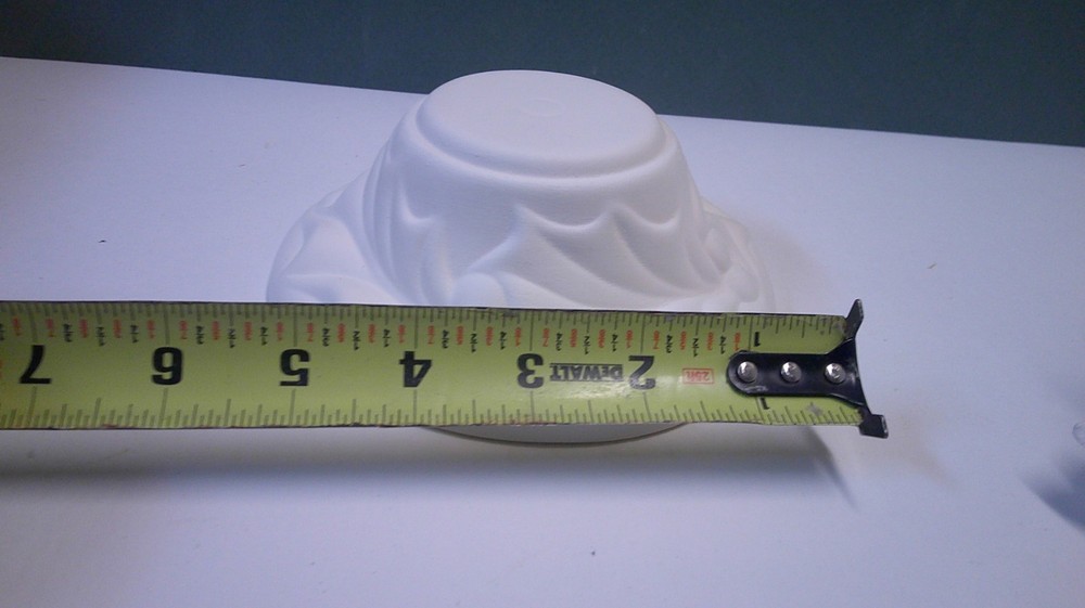 Christmas Tree 12" Tall on Base Ceramic Bisque Ready to Paint