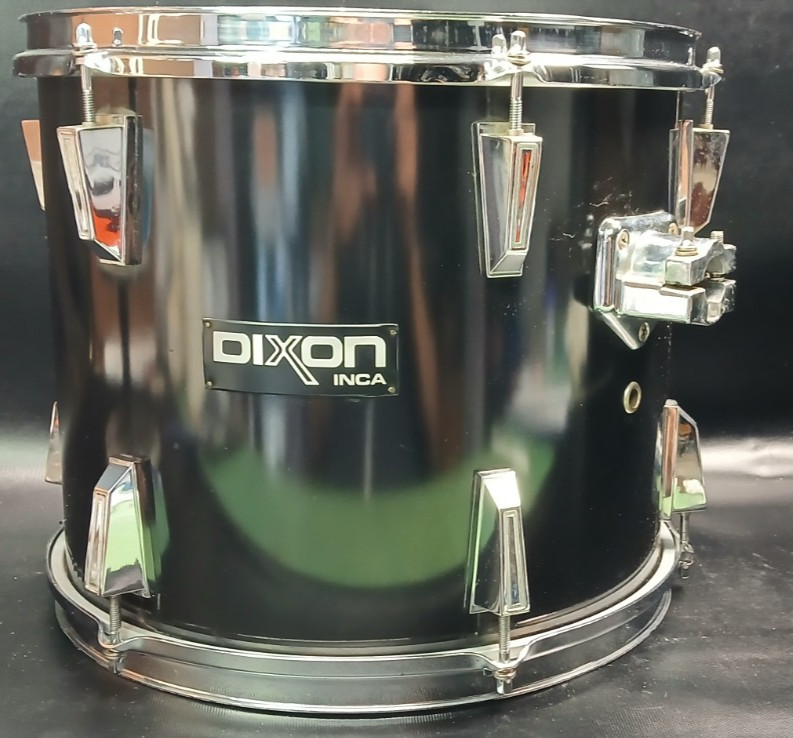 BLACK DIXON 13" X 10" RACK TOM DRUM