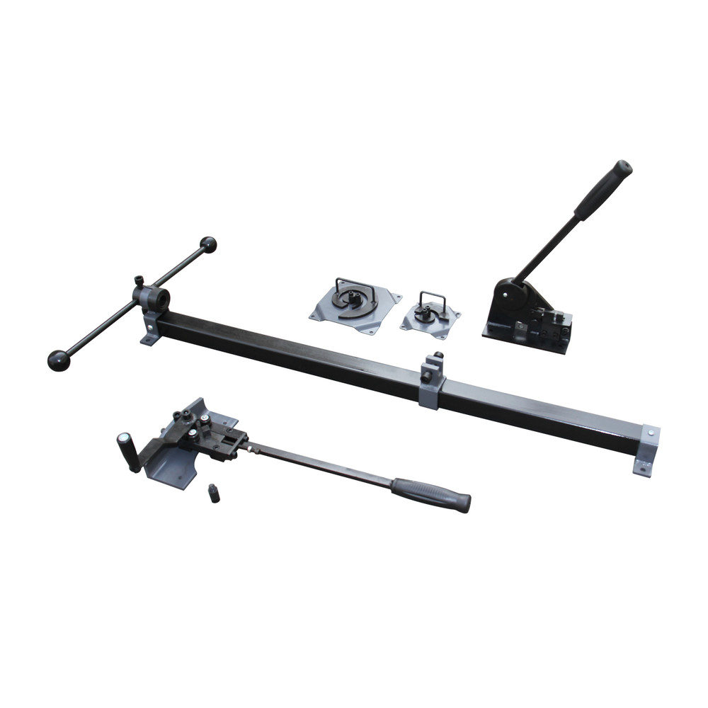 KAKA W-1 Manual Bench, Multipurpose Metal Craft Tool Set, Scroll Former, Bender