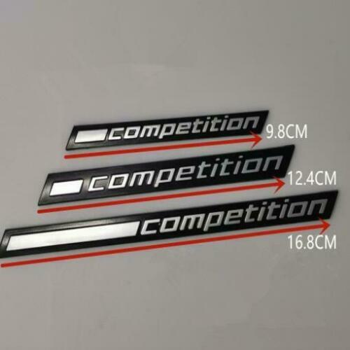 NEW 1X Competition TRUNK BADGE Emblem THUNDER EDITION DECAL SMALL MEDIUM LARGE