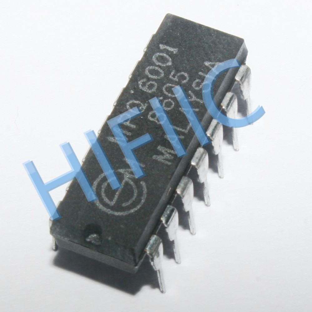 1PCS MPQ6001 Quad Complementary Pair Transistor DIP14