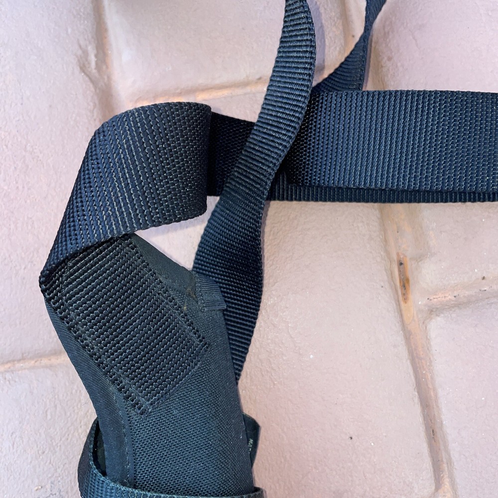 Uncle Mike's Sidekick Vertical Shoulder Black Cloth Holster - Size 1