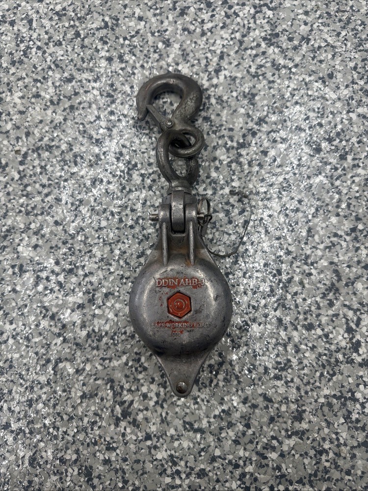 DDIN AHB3 Rope Snatch Block 1000lbs Rated For Climbing