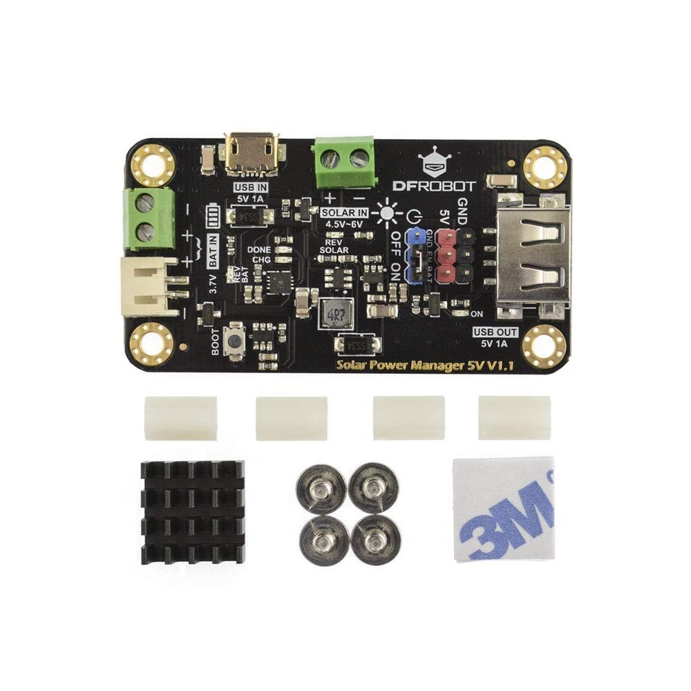 900mA MPPT Solar Panel Controller - Solar Power Manager Module for 5V Solar P...