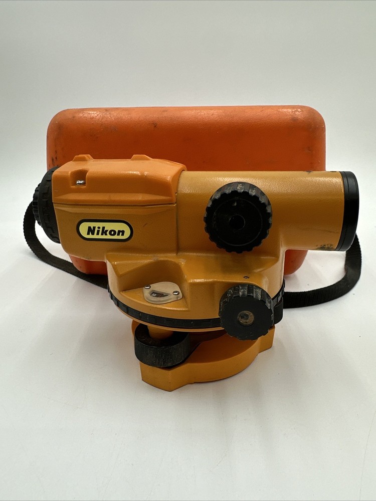 Nikon AX-1 Automatic Surveyor Base & Case Used