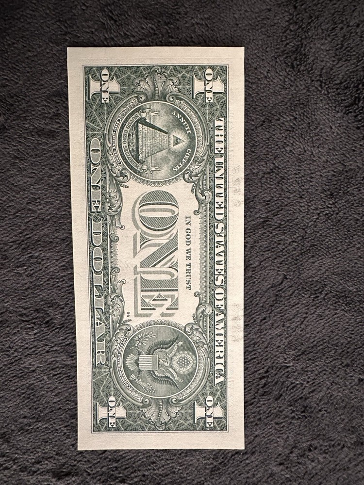 Mis Cut Error 1$ Bills