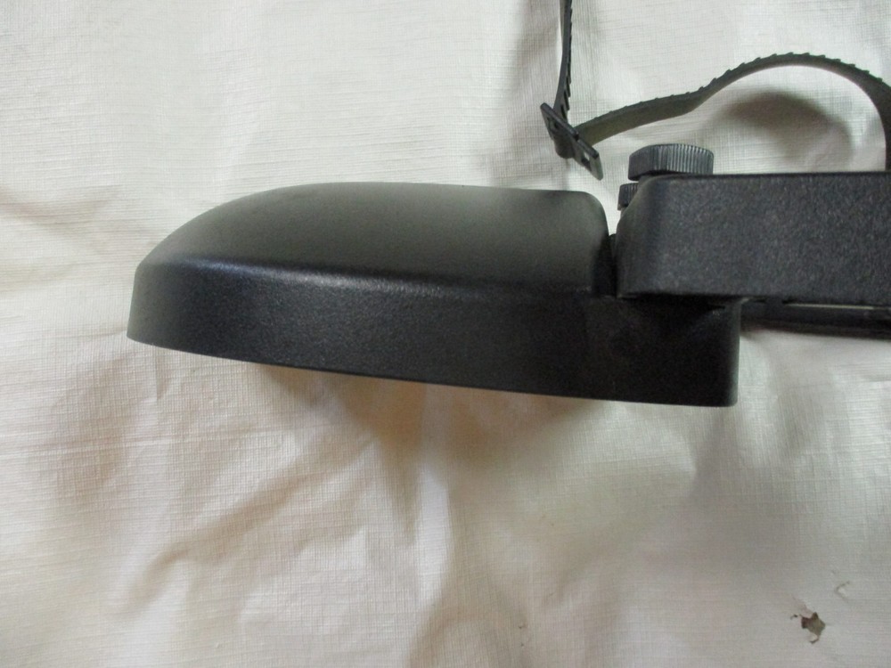 Extended View Tow Mirror with Clip-on and Straps