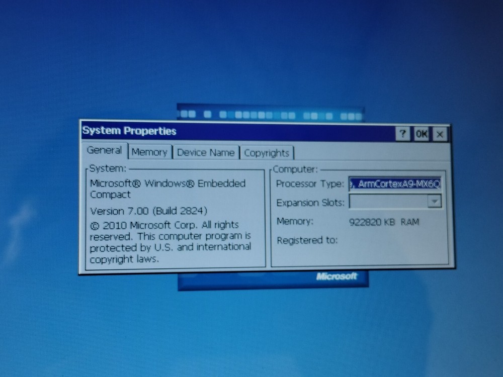 Oracle Micros mTablet/mStation 400374-020 POS Terminal