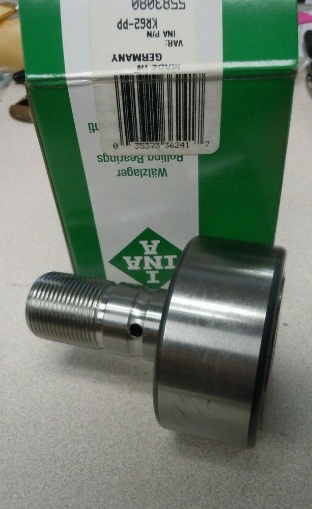 Ina Kr62-Pp Stud Track Roller,Size 62