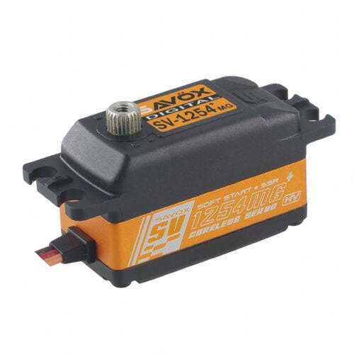 High Voltage Coreless Low Profile Digital Servo with Soft Start, 0.085sec / 208.