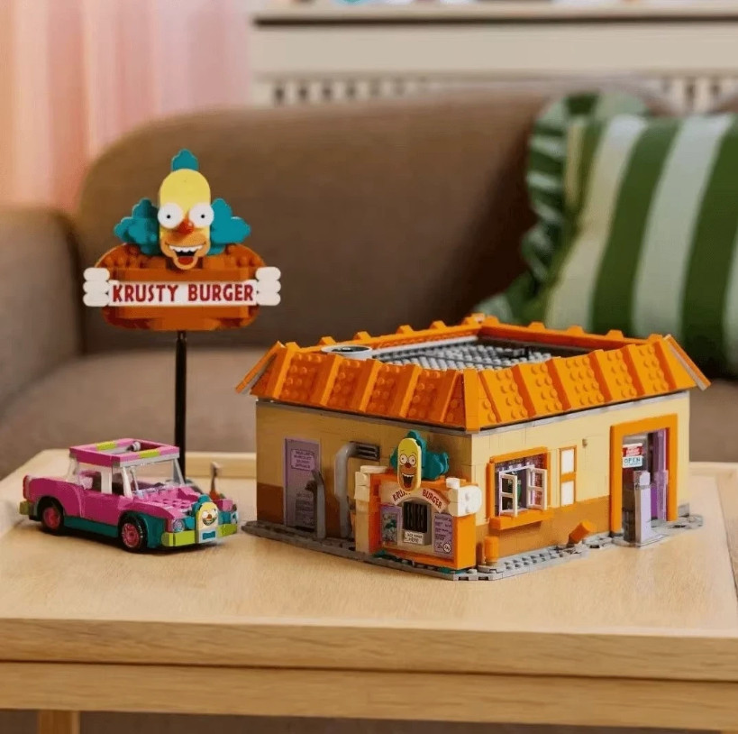 HighQuality 1635PC Building Blocks Complete Set for The Simpsons: Krusty Burger