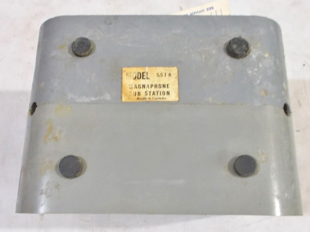Northern Electric Old Telephone Speaker - Gray