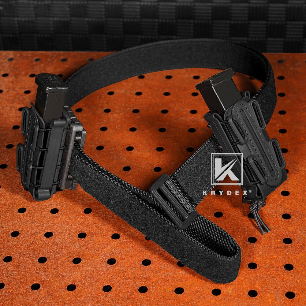 KRYDEX Tactical Base Belt Under Loop Inner Belt Concealed Carry 30"-49" Black