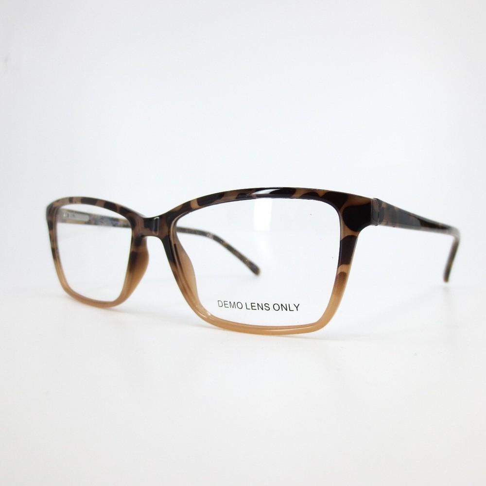WP20215 TORTOISE Eyeglasses Frames Brown Rectangular 53-15-140
