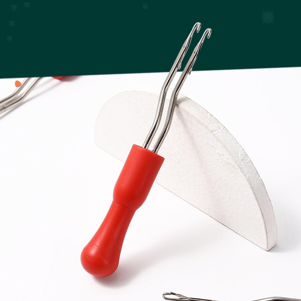 3x Latch Hooks Dreadlocks Crochet Hook Knitting Projects Multifunctional