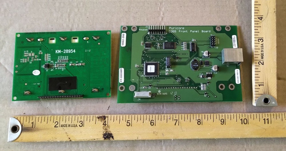 Set Of Three (3) Sterilox Model 2300 Front Panel User Interface Control Boards