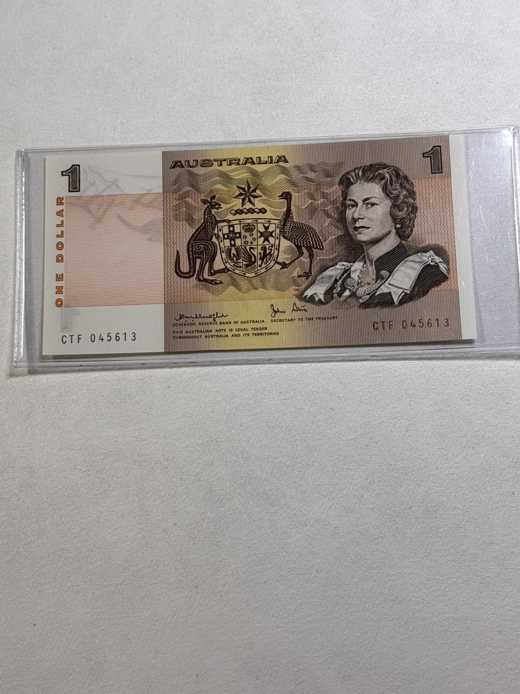1979 Australia 1 Dollar Banknote P# 42c