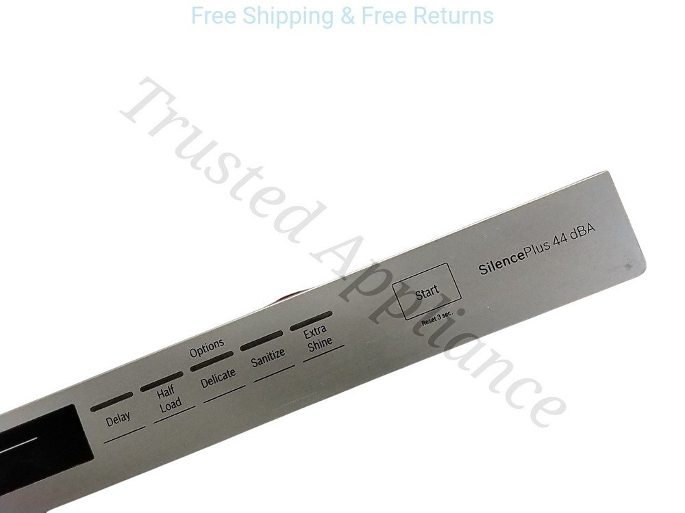 OEM Dishwasher Control Panel 9000634616 SILVER