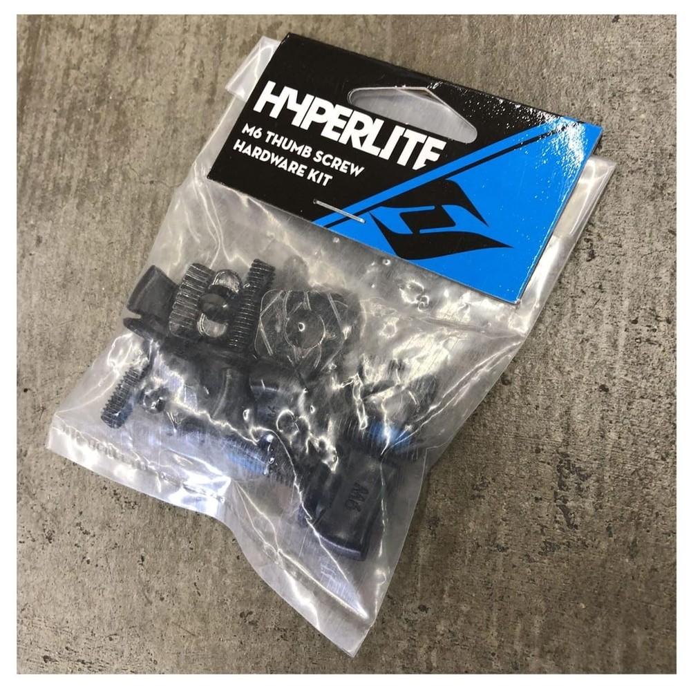 Hyperlite M6 Thumb Screw Hardware Kit (53920830) One Size, Black