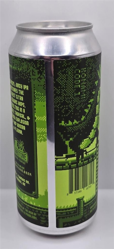 Craft Beer Can Tombstone Brewing Contra Cheat Code Up Up Down Down IPA