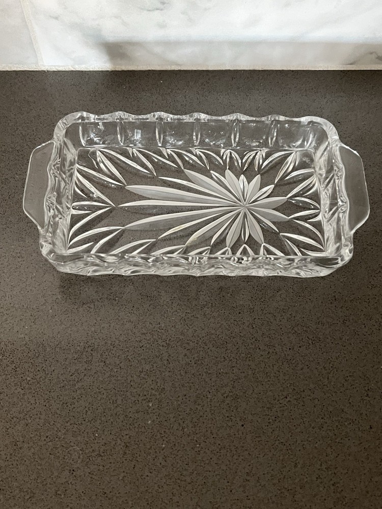 Crystal Butter Dish