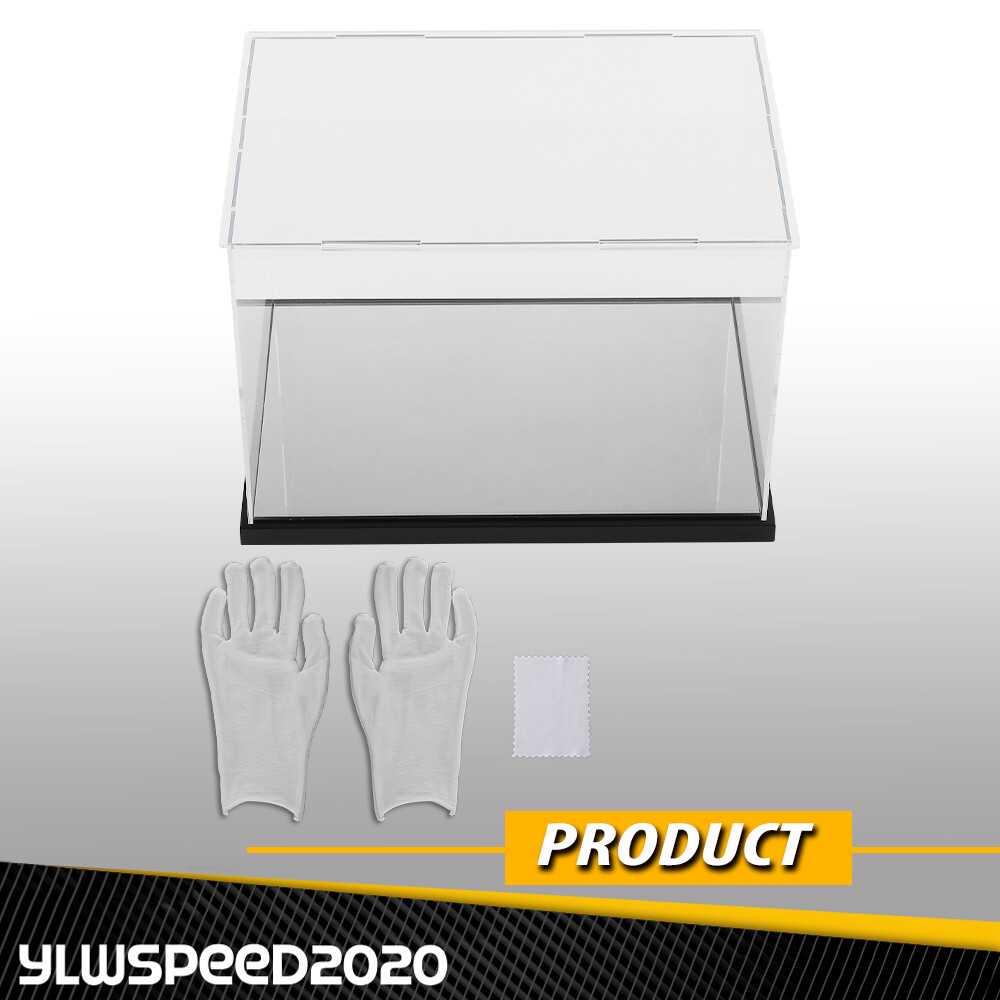 Clear Single Boxing Glove Horizontal Display Case