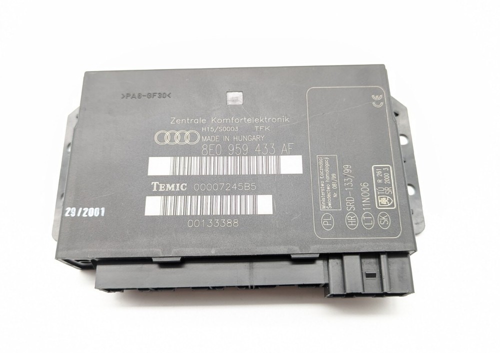 Comfort Module Audi A4 (B6, B7) 8E0959433AF 00007245B5