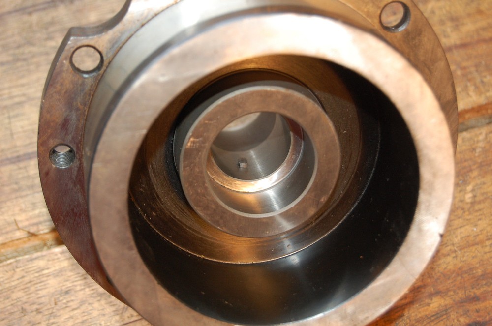 Pull Back Collet Chuck Spindle nose 4-1/2" OD mount Collet holder