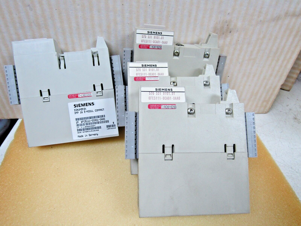 🔥 4) SIEMENS SINUMERIK DMP 16 MODULE 6FC5111-0CA01-0AA0 570 531 9101.02