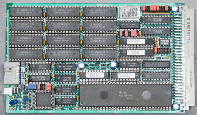 Gespac GESVIG-4 VIG-4 Video Graphics Board