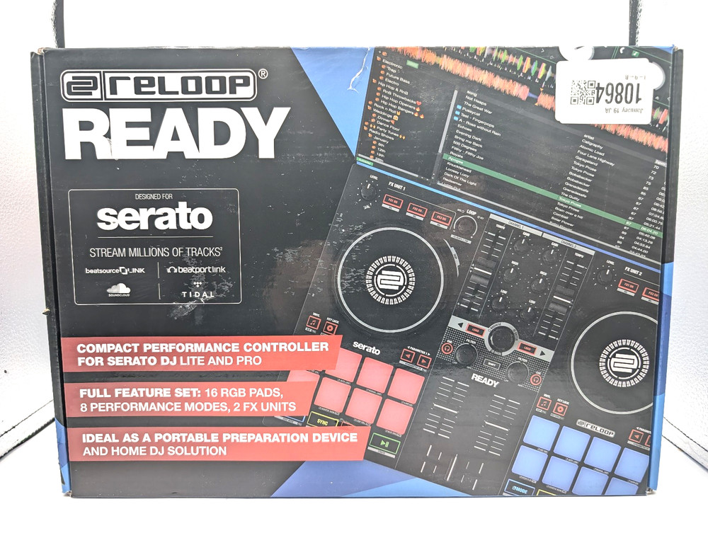 Reloop Ready Portable Performance DJ Controller For Serato *NEW*