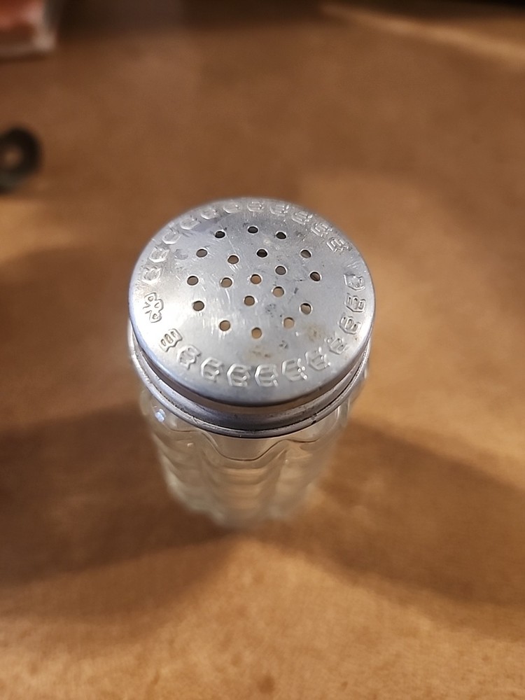 1950's Restaurant Ware Salt Shaker Waffle Pattern