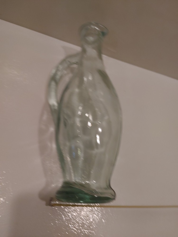 Green Glass Heavy Duty 11" Pitcher