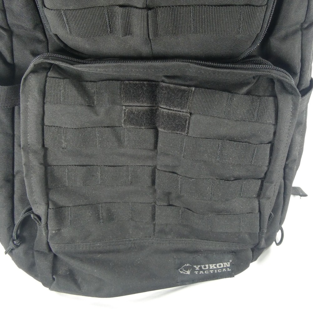 Yukon Tactical Alpha 3-Day Black Pack / 45L Water Resistant Backpack
