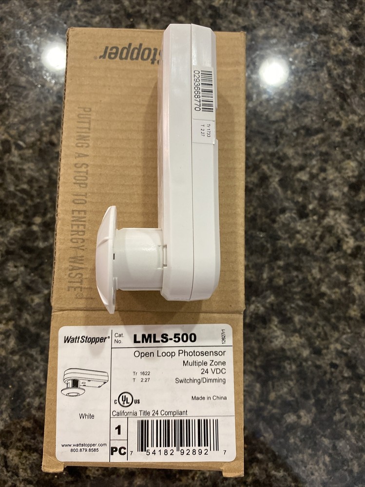 Wattstopper LMLS-500 Open Loop Photosensor Multiple Zone, White