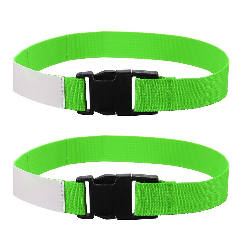 2 Pcs Multipurpose Laundry Strap with Buckle, Light Green