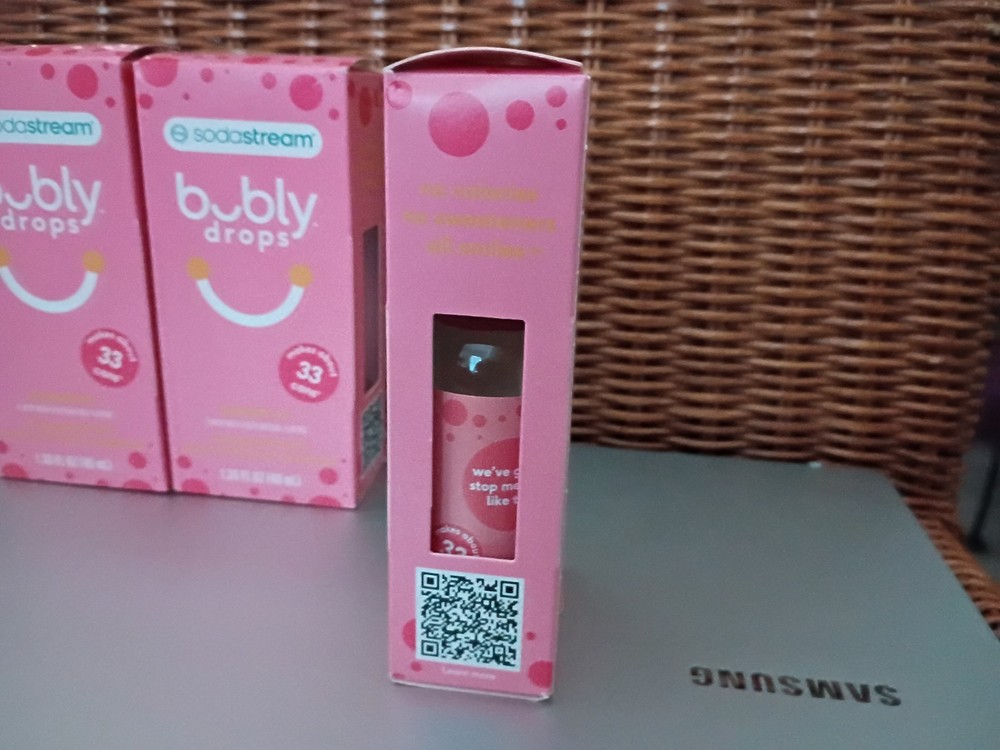 SodaStream - BUBLY GRAPEFRUIT DROPS - Grapefruit EXP 10/19/25 - 3 Pack