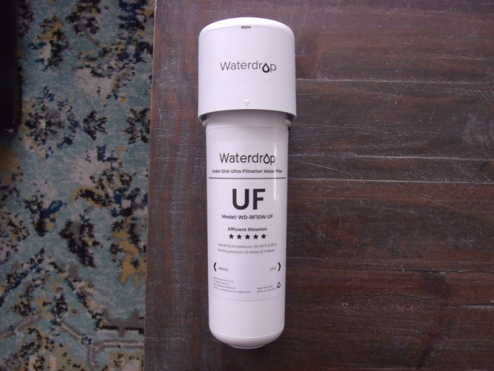 New Open Box Waterdrop WD-10UAW-UF Under sink Water Filtration System READ!