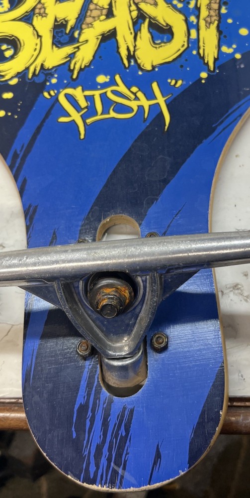 Fish Skateboard 42”longboard (Crazy Beats Fish)