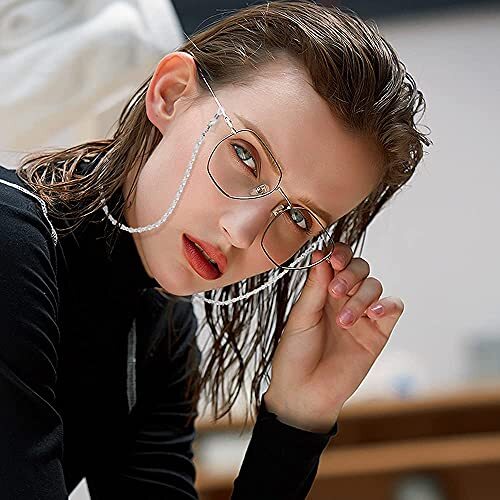 4-10 Pcs Eyeglass Chains for Women Eyeglasses String Holder Multi A-4pcs